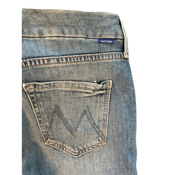 NWT Mother  60 Joggers Denim Ballon Jeans Size 27 - Picture 5 of 7